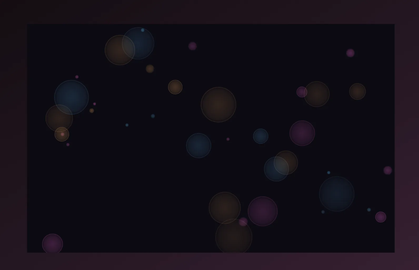 Bokeh Drift