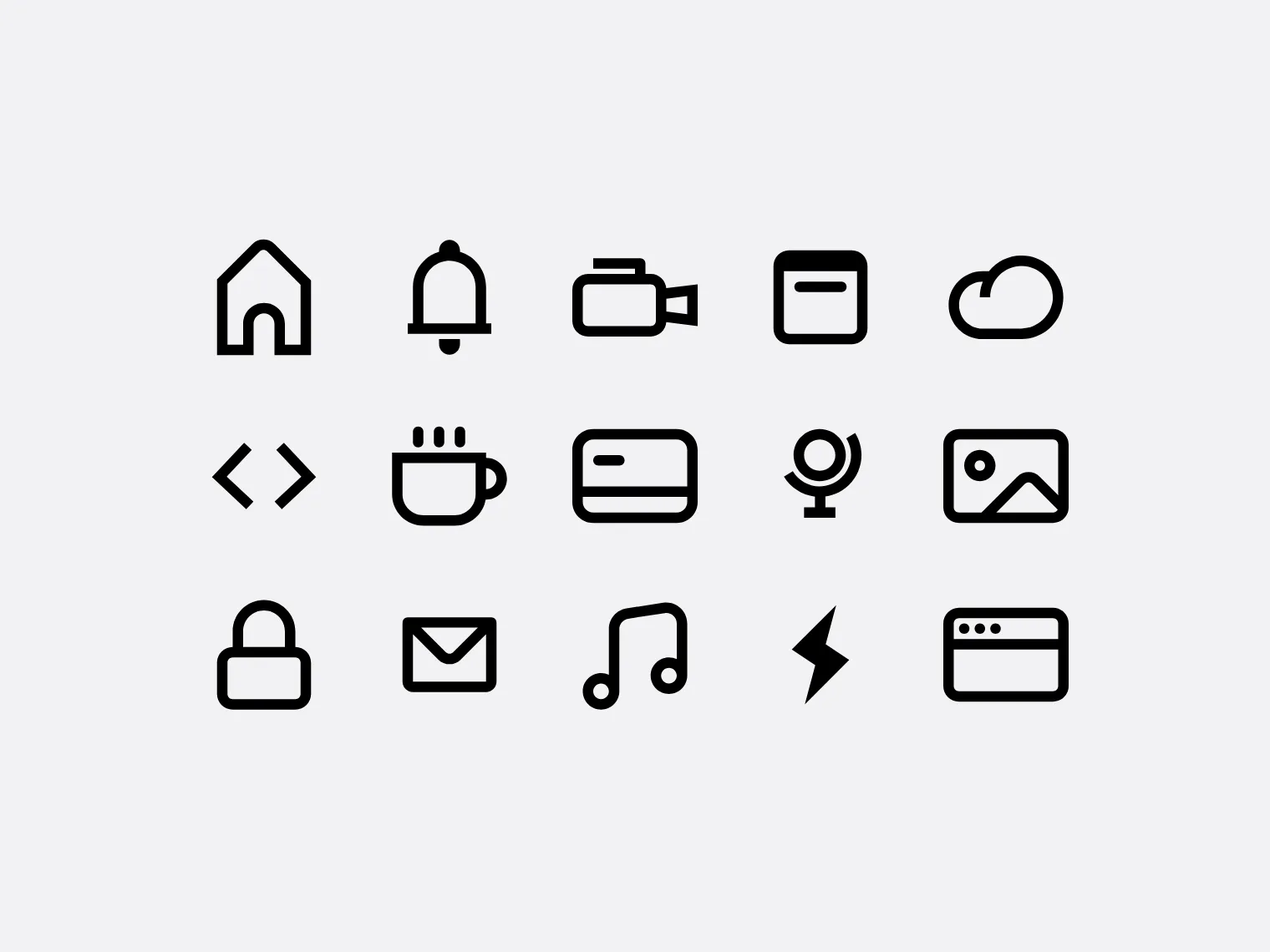 Geometric UI