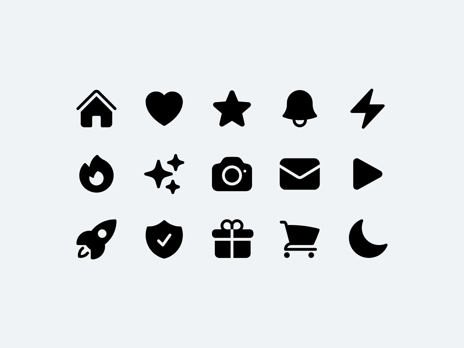 Solid Glyphs