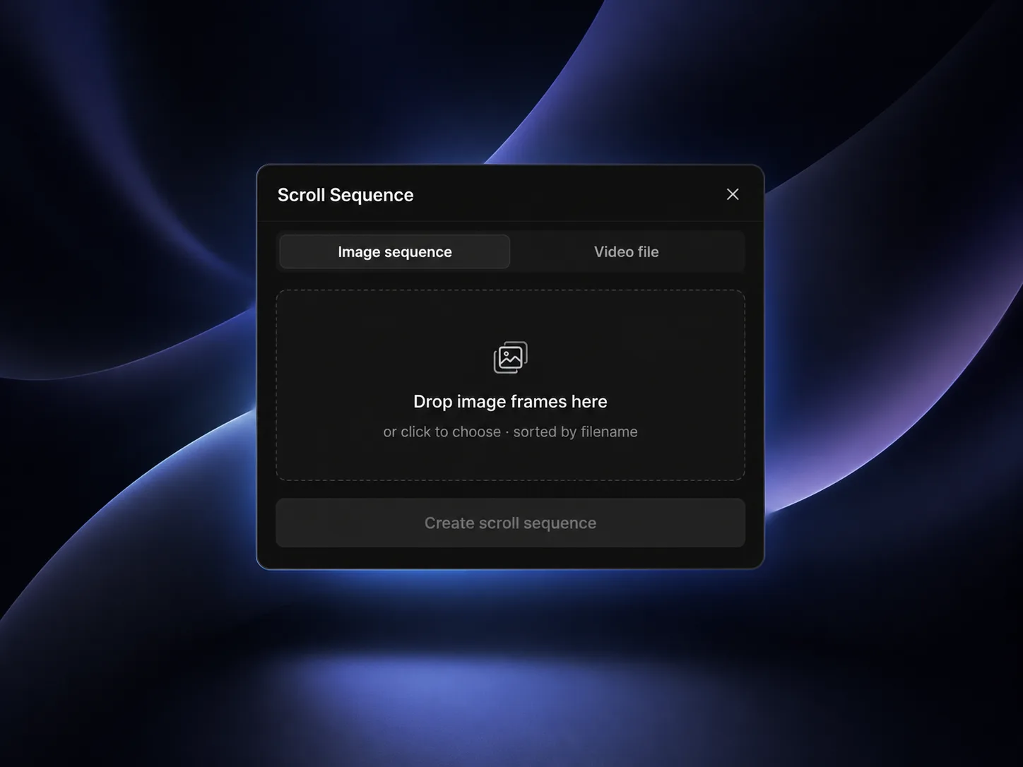 Scroll Sequence
